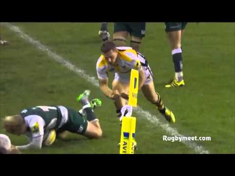 Jimmy Gopperth punching striking