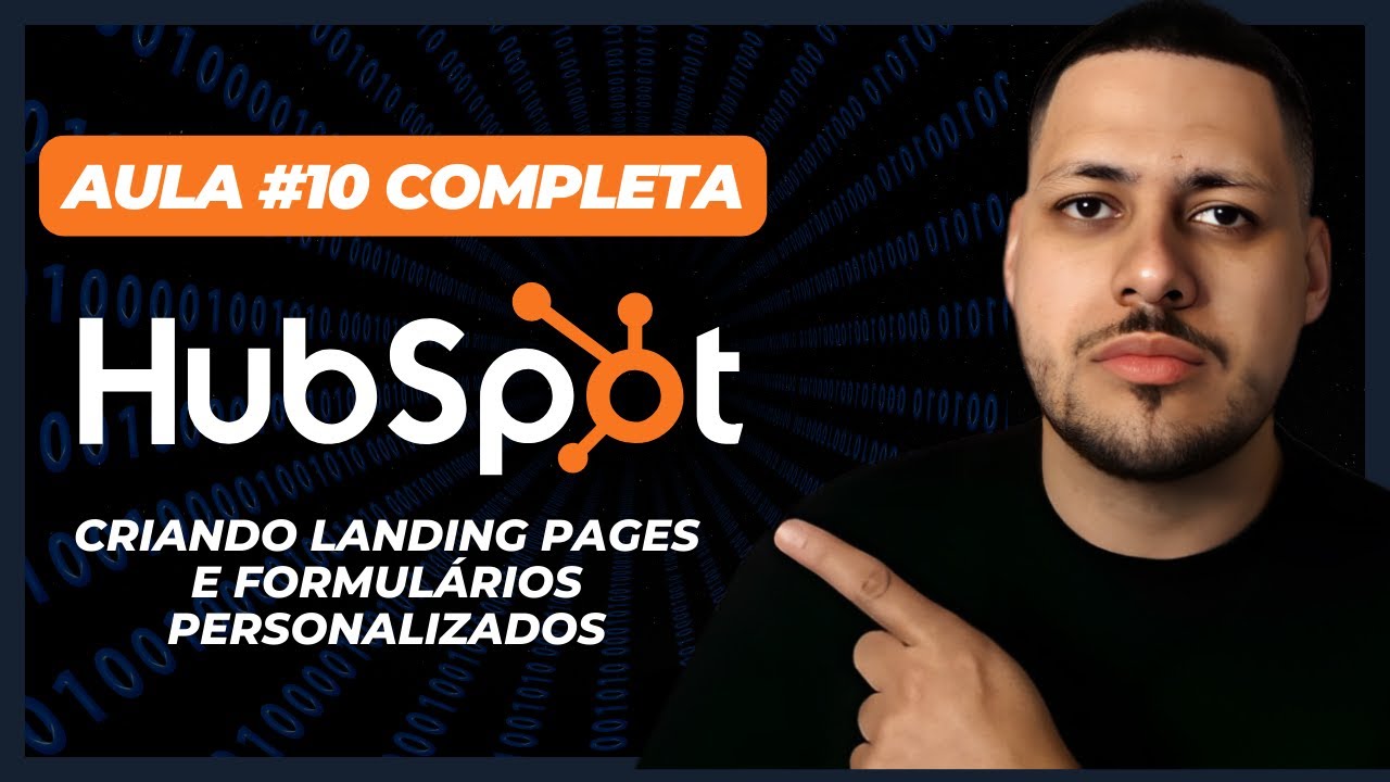 Como criar landing pages gratuitas e formulários personalizados no Hubspot CRM Tutorial