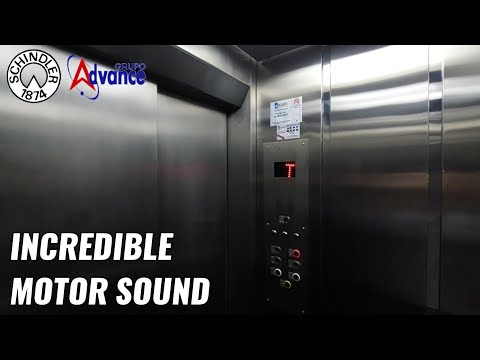 EPIC MOTOR: Schindler Impulsomatic (m. Advance) Traction Elevator - 53rd St. Gallery - GO, BR
