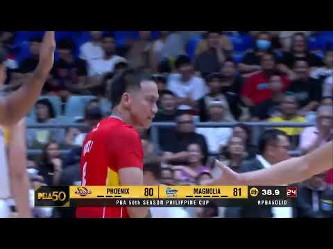 RR Garcia SCORES A CRUCIAL FOUR POINTER for Phoenix | PBA Season 50 Philippine Cup