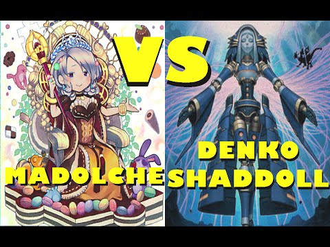 Real Life Yugioh - MADOLCHE vs DENKO SHADDOLL Casuals October 2014 Format