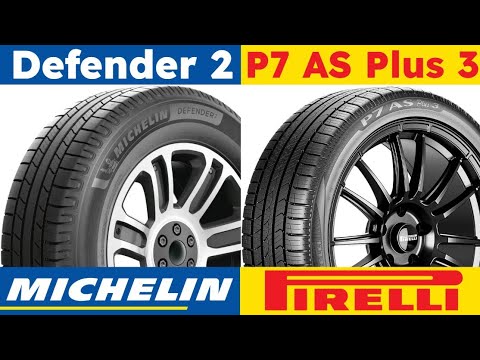 Michelin Defender 2 vs Pirelli P7 AS Plus 3