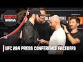 Faceoffs from the UFC 284 Press Conference | ESPN MMA
