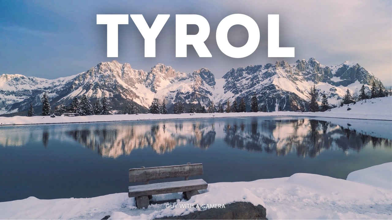 Tyrol Austria Winter Magic ❄️ Achensee Lake Alps Reflection 4K