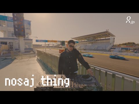 electronic mix at Japanese race circuit l nosaj thing l techno house dance