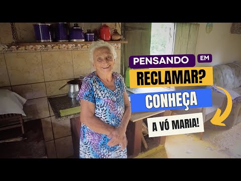 O Legado de Dona Maria, lá da Vargem Bonita, em Minas Gerais: Alegria de Viver, aos 82 Anos!