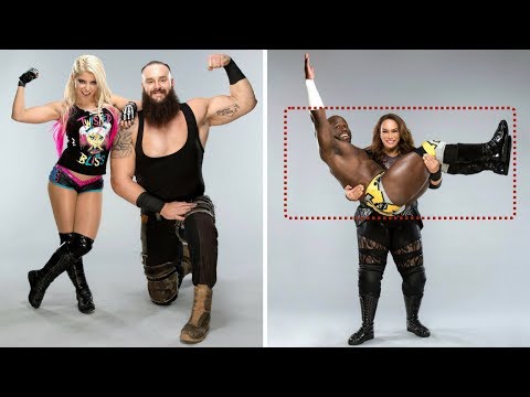 Amazing Poses of WWE Mixed Match Challenge Teams