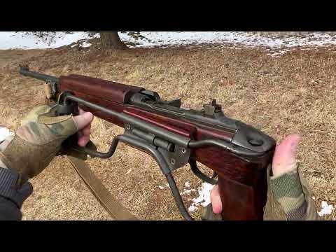 M1A1 Carbine POV firing (Revisited in 4K)