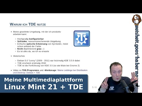Meine Multimediaplattform: Linux Mint 21 + TDE