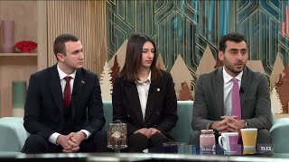 Առավոտ լուսո․ Վահե Իգիթյան, Էդուարդա Մարկոսյան, Կառլոս Մարգարյան