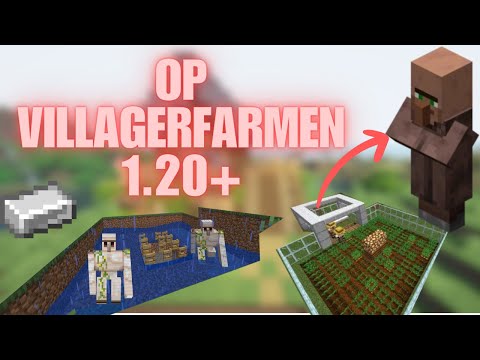 Insane Minecraft 1.20: Ultimate Villager Farming Guide!