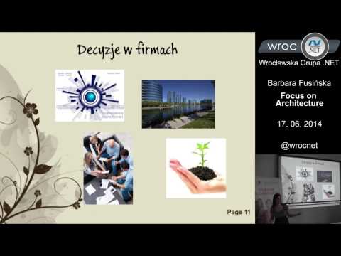 Spotkanie 66: Barbara Fusińska - Focus on Architecture