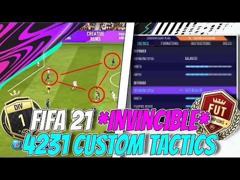 FIFA 21 BEST 30-0 4231 PRO CUSTOM TACTICS FIFA ULTIMATE TEAM 1ST IN WORLD | HOW TO USE 4231