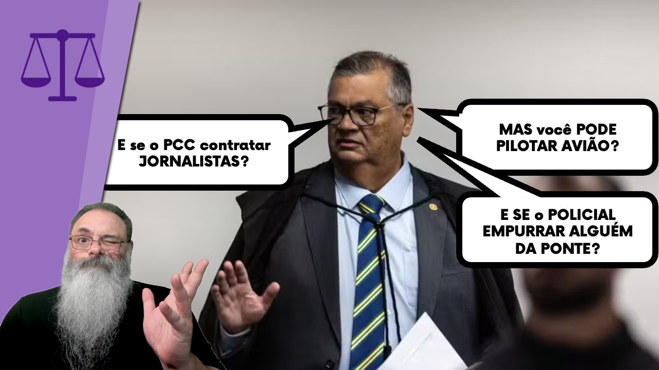 AS ALEGAÇÕES ABSURDAS de DINO, TOFFOLI e MORAES para JUSTIFICAR o INJUSTIFICÁVEL