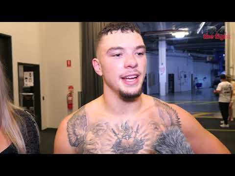 Benjamin Bommber Post Fight Interview #boxing #ausboxing #boxingnews #ZerafavsHardman