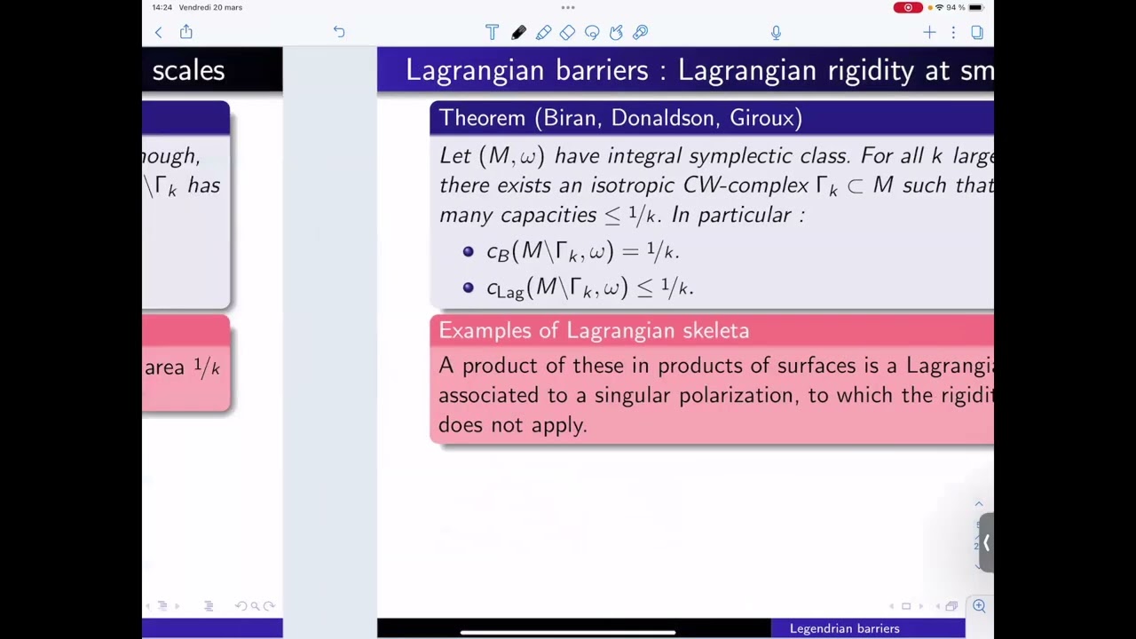 Legendrian Barriers