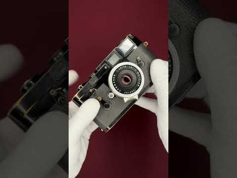 Comparing an Original 1963 Black Paint Leica M3 with a Modern Repaint -- Full Film Test