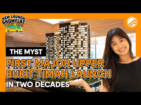 The Myst — Mid-sized Project Along Rail Corridor! | PLB New Launch Showflat Tour Bus