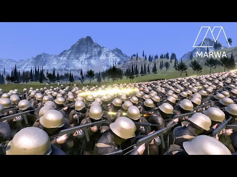 30.000 Predators vs 30.000 German Soldiers- Ultimate Epic Battle Simulator 2- UEBS 2