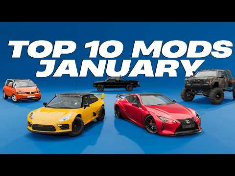 Top 10 FREE Mods That Make BeamNG BETTER in January 2026!