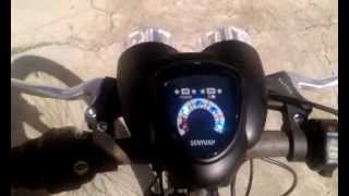 preview picture of video 'First ebike ride  NiMh battery pack 36v 15Ah  part 1'