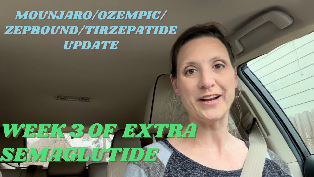 Mounjaro/Ozempic/ZepBound/Tirzepatide update!