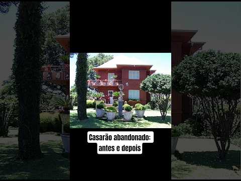 Casarão abandonado: antes e depois #casasabandonadas #misterio #riograndedosul  #antesedepois