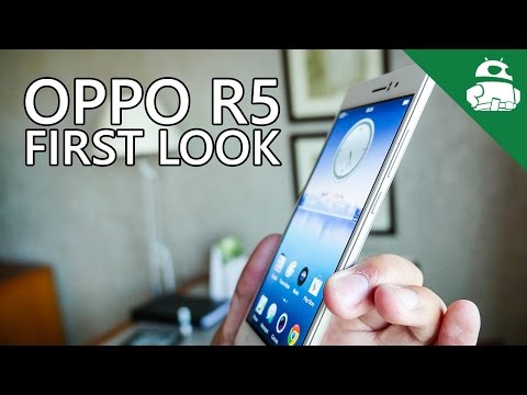 Oppo R5 First Look