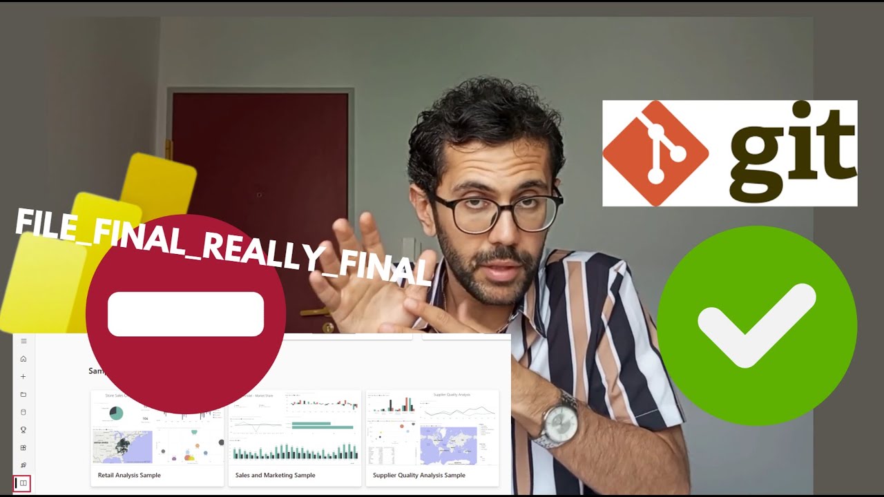 Save your Power BI project on GitHub