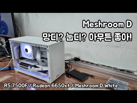 Meshroom D it`s Classic type SFF case ! 클래식 타입의 메쉬룸D가 나왔네요
