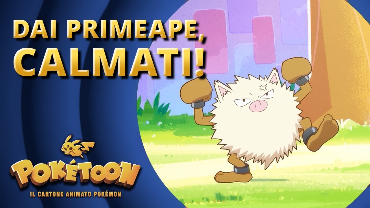 Dai Primeape, calmati! | POKÉTOON