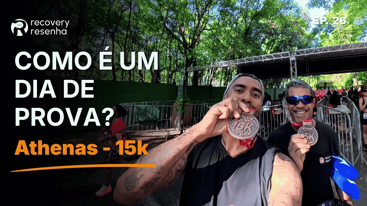 EP27 - COMO É UM DIA DE PROVA NA VIDA REAL? | ATHENAS RUN FASTER | RUNNING RESENHA #3