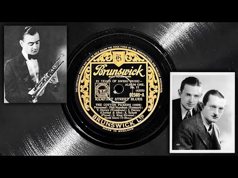 Rampart Street Blues - The Cotton Pickers (Dorsey Bros, Phil Napoleon) ~ 1929
