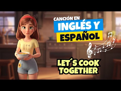 Aprende INGLÉS fácilmente: Vocabulario de cocina | Canción en INGLÉS y ESPAÑOL