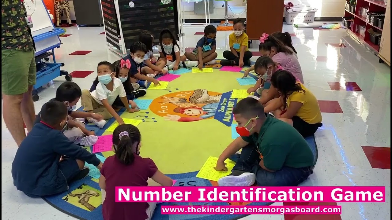 Kindergarten Number Recognition Lesson