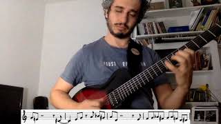 Clifford Brown solo - What I'm Here For (by Leandro Fortes on guitar)