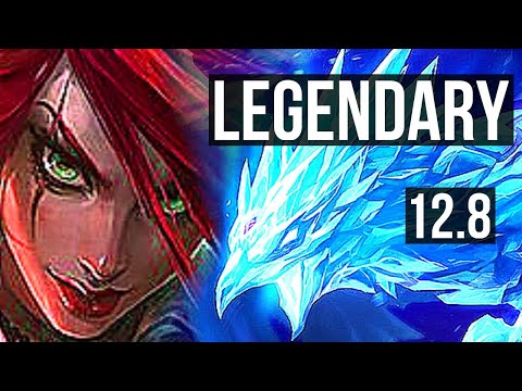 KATARINA vs ANIVIA (MID) | 11 solo kills, 3.2M mastery, Quadra, Legendary, 18/4/6 | BR Master | 12.8