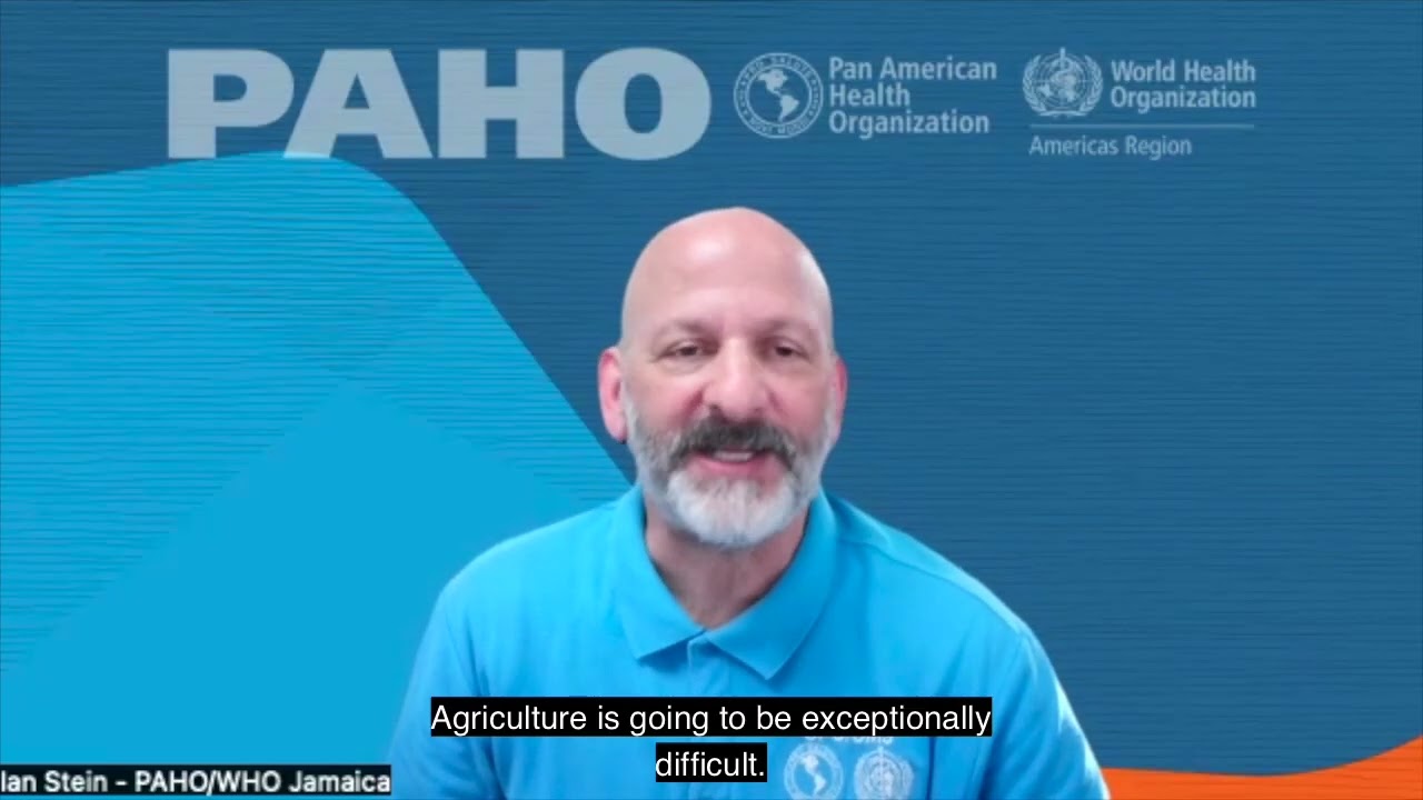 Interview Ian Stein PAHO WHO Representative to Jamaica regarding Hurricane Melissa