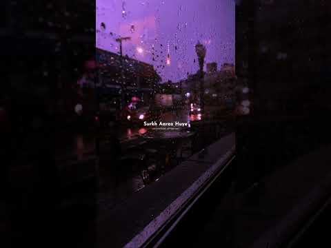 Aankh mein thi haya har mulakat par #lyricvideo #aestheticedits #trendingsong #mererashkeqamar