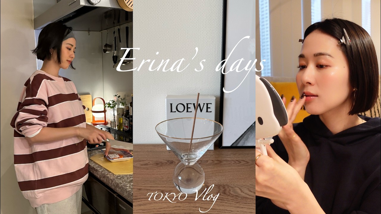 【Vlog】最近の体調について、自分にもっと優しくする２日間/春の最新メイク、春野菜を使ったヘルシーレシピ、夜デート