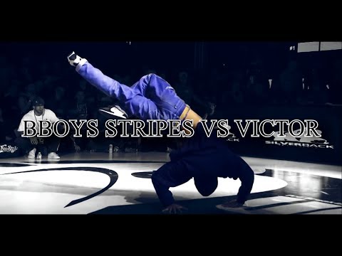 Bboys Stripes vs Victor.  Silverback Open 2018.
