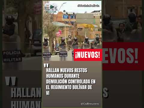 NUEVO HALLAZGO DURANTE BÚSQUEDA EN VIACHA #ultimahora #bolivia