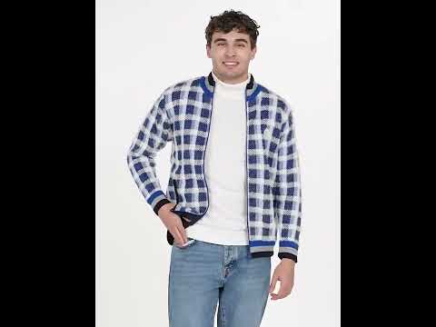 MONTE CARLO Full Sleeve Checkered Men Jacket Buy MONTE CARLO