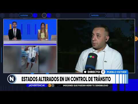 Estados alterados en Pueblo Esther - TELEFE ROSARIO