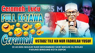 Download lagu CERAMAH TERLUCU USTADZ TILE TERBARU 2025 - SEMUA JAMA'AH FULL KETAWA 🤣🤣🤣 mp3