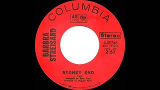 1971 HITS ARCHIVE: Stoney End - Barbra Streisand (stereo 45)