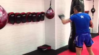 Aqua punching bag