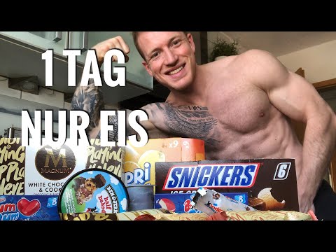 Ich esse 1 Tag nur EIS - Schmale Schulter