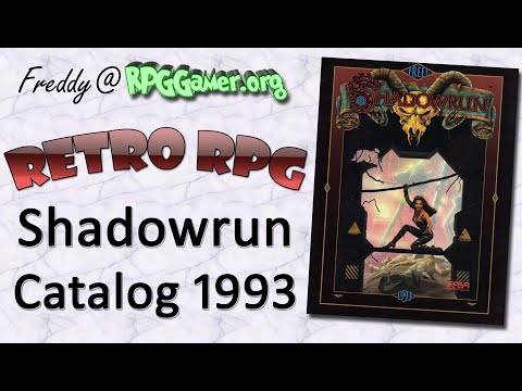 Retro RPG: Shadowrun Catalog 1993