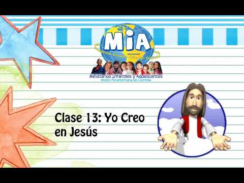 Clase 13 Yo creo en Jesus